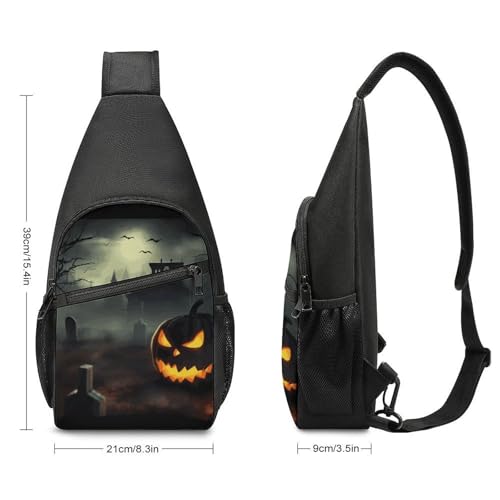 Morrales de senderismo casual Halloween para adultos miniatura 2