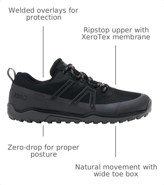 Image of Xero Shoes Women's Scrambler Trail Low Barefoot Waterproof Shoes