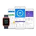 Amazfit BIP smartwatch by Huami with All-Day Heart Rate & Activity Tracking, Sleep Monitoring, GPS, 30-Day Battery Life, Bluetooth (Cinnabar Red), One Size
