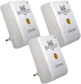3 Repelente Eletrônico Ultrassônico Espanta Ratos Morcego Pragas Byepest 200m² Livre de Química Odor Sem Veneno