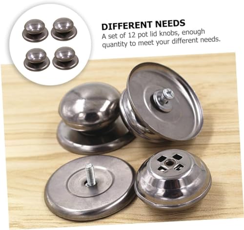 Boutons de couvercle de casserole inox anti chaleur durables