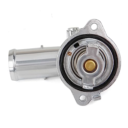 MITZONE Upgrade Aluminium Thermostat Housing Assembly Compatible with Dodge Durango Grand Cherokee 2011-2015 Wrangler JK 2012-2018 Replace 902-852 5184651AG 5184651AH