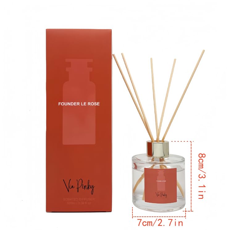 Difusor de aromas SABLES Roses 100ml, fragancia floral elegante miniatura 6