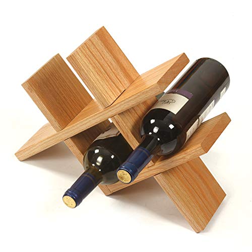 Soporte para Botellas de Vino 36x27x10 cm Color Claro