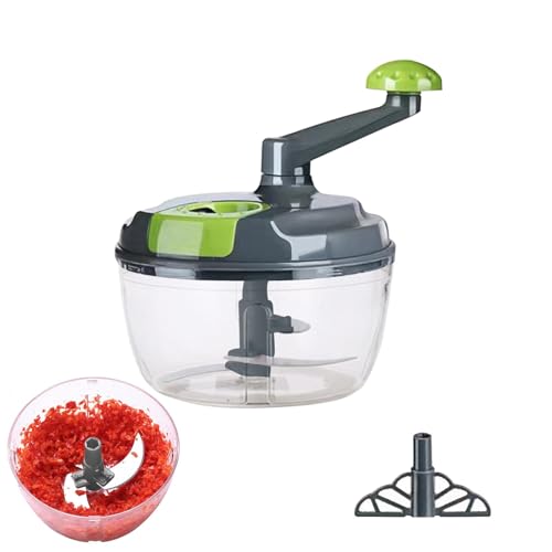 Hachoir Manuel, Hachoir À Viande Manuel, Coupe Oignon Manuel, Hachoir À Légumes Manuel, Mixeur Manuel Avec Poignée Pliante Et Manivelle Pour L'ail, Viande, Aliments Pour Bébé, Fruit, Légumes