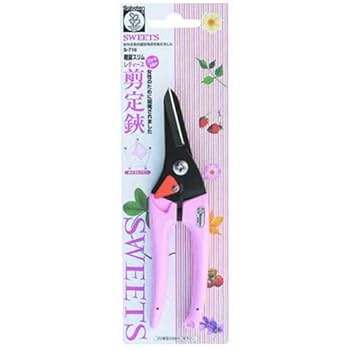 Amazon.com : Saboten Pruning Shears for Women Slim Pink 1211