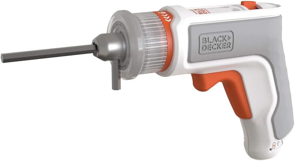BLACK+DECKER HEXDRIVER Universal Electric Screwdriver, Special Furniture Kit, BCRTA01-XJ