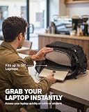 Tolaccea Plecak podręczny, 40L Duży Plecak podróżny, Przyjazny TSA Plecak na laptopa 15,6 cala, Wodoodporny Travel Backpack Męski Damski z Trzema Kostkami do pakowania na Business Podróż Pracę Urlop