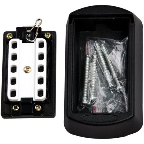 Combination Key Storage Lock Box, Black #TOP1