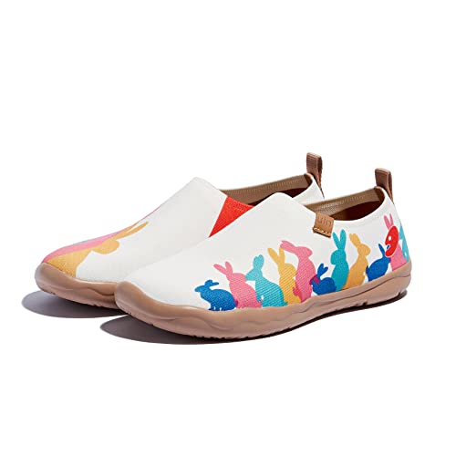 Image of UIN Women's Art Travel Shoes Slip On Casual Cozy Loafers Lightweight Comfort Fashion Sneaker Toledo Ⅰ
