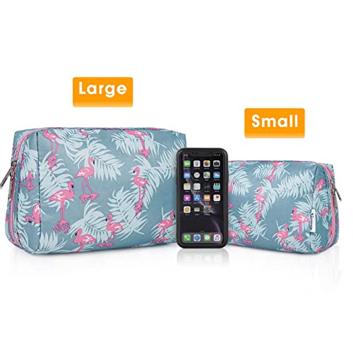 image for Narwey Cute Makeup Bag Travel Cosmetic Bag Organizer Toiletry Bag Make