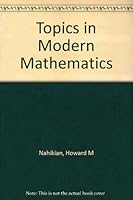 Topics in modern mathematics B0006BO9KK Book Cover