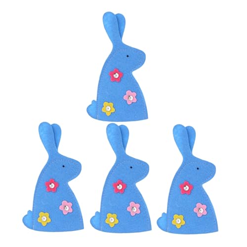 JECOMPRIS 4pezzi Borsa Decorativa Per Uova Di in Non Copri-uova Per Copri-uova in Pasquale Decorazione Per Borse Per Uova Di
