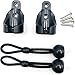Blinds & Shades Bungee Tie Down Conversion Kit of Exterior Sun Shades Roller up Blinds,Indoor/Outdoor