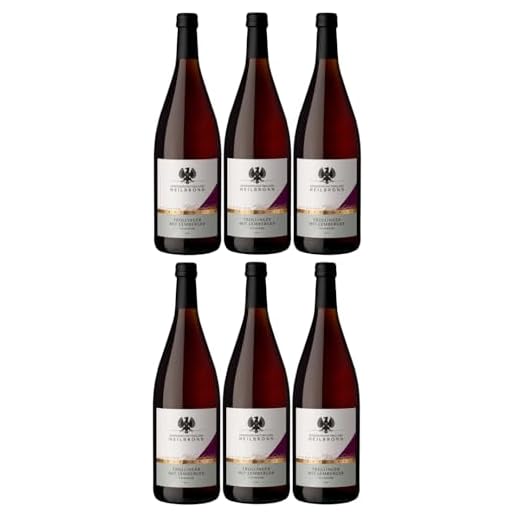 Heilbronner Staufenberg Trollinger mit Lemberger feinherb Rotwein Trollinger Lemberger Deutschland inkl. FeinWert E-Book (6 x 1l)