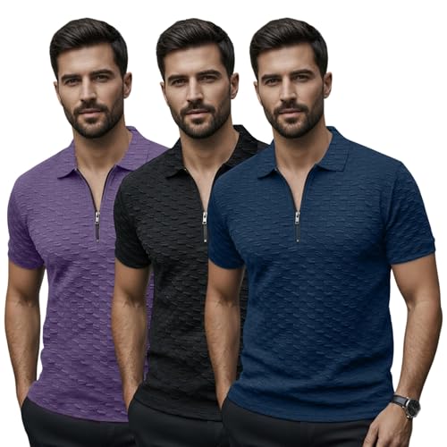 Image of Preneum Men's Poly Cotton Rich Solid Polo Tshirt | Collar Tshirts | Half Sleeves | Plain-Regular Fit (Available in Plus Sizes)