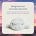 warmies Microwavable & Weighted Stuffed Animals, Manatee - Heated Stuffed Animal Plushie for Warmth & Comfort - Cute Soft Plush Toys for Adults & Children (Boys, Girls, Babies & Toddlers)