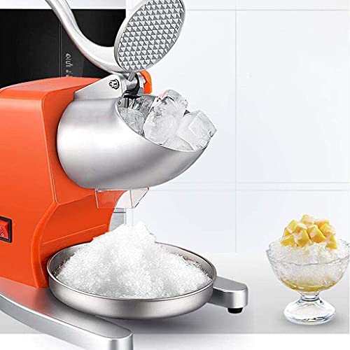 300W elektrische Eisrasiermaschine Rasierte Eismaschine Eisbrecher Schneekonusmacher 143 LBS, ideal für Slush-, Slushee… – Bild 6