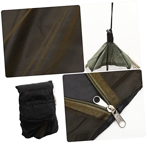 Filet de tente imperméable camping avec fermeture éclair abri extérieur