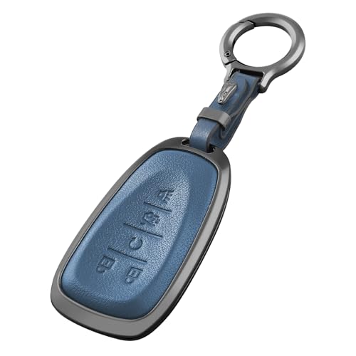 Coque de clé Chevrolet Malibu Camaro Cruze Traverse par OFFCURVE protection bleue