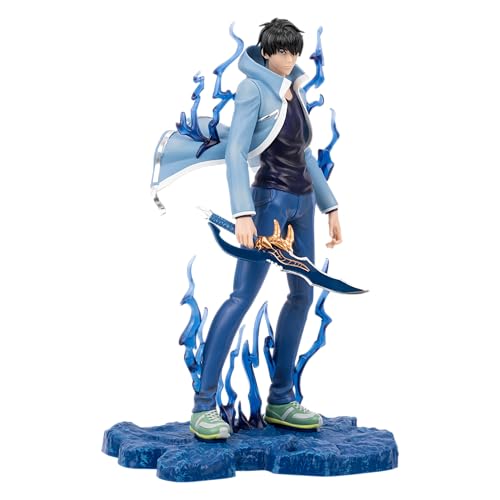 Image of Total Anime Jinwoo - 9-Inch Collector Statue with Environmental Base and Premium