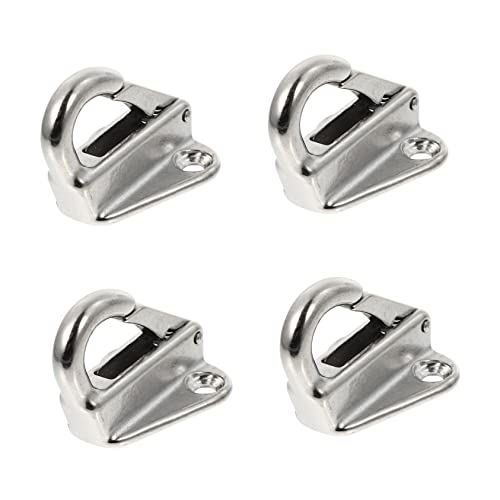 Toddmomy Stainless Steel Boat Hooks 4 Pack Accessories Yacht Fittings Durable for Pontoon