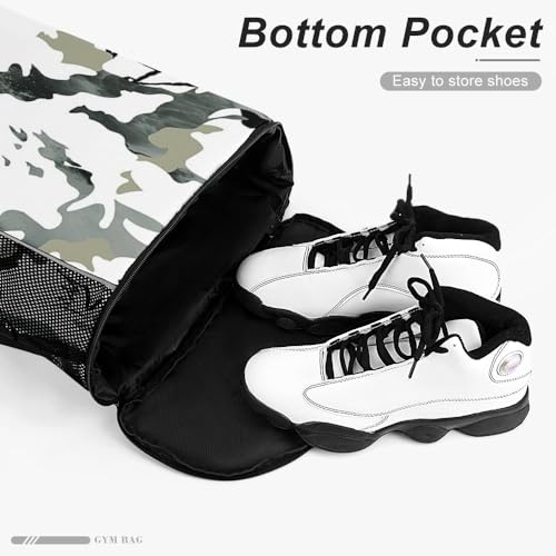 Custom Drawstring Backpack Design Your Own Personalized Sports Gym Bag with Shoes Compartment, Water-Resistant String Backpack Cinch for Women Men4