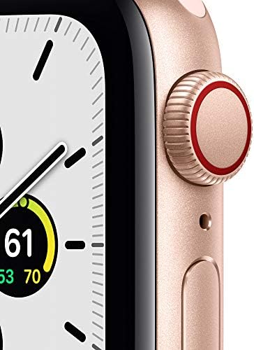 2020 Apple Watch SE (GPS + Cellular) • 40 mm aluminiumboett guld •  sportband sandrosa : Amazon.se: Elektronik