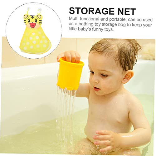 Toyvian 2 Unidades Saco De Armazenamento Organizador De Brinquedos De Banho De Malha Organizador De