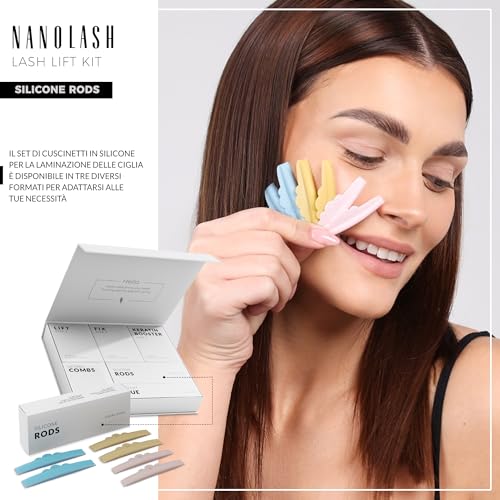 Nanolash Silicone Rods cuscinetto per le ciglia 3x2 paio - 3