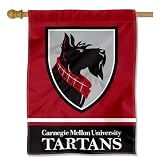 Carnegie Mellon Tartans Wordmark Logo House Flag Banner