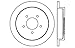 StopTech 128.65059L Sport Cross Drilled Brake Rotor; Rear Left