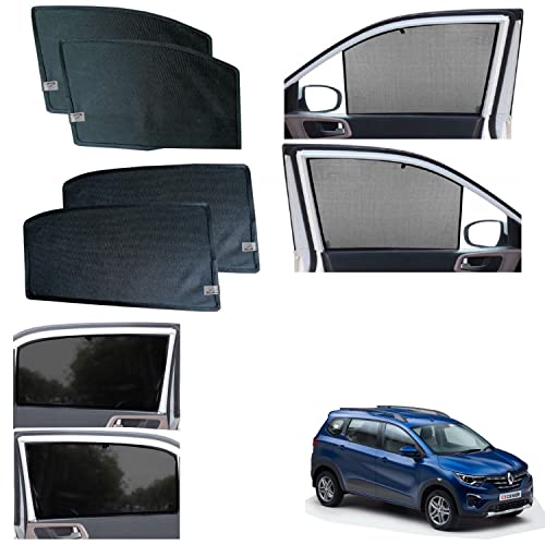 Image of WolkomHome car Fix Curtain Window Shades Half Curtains Sunshade for triber