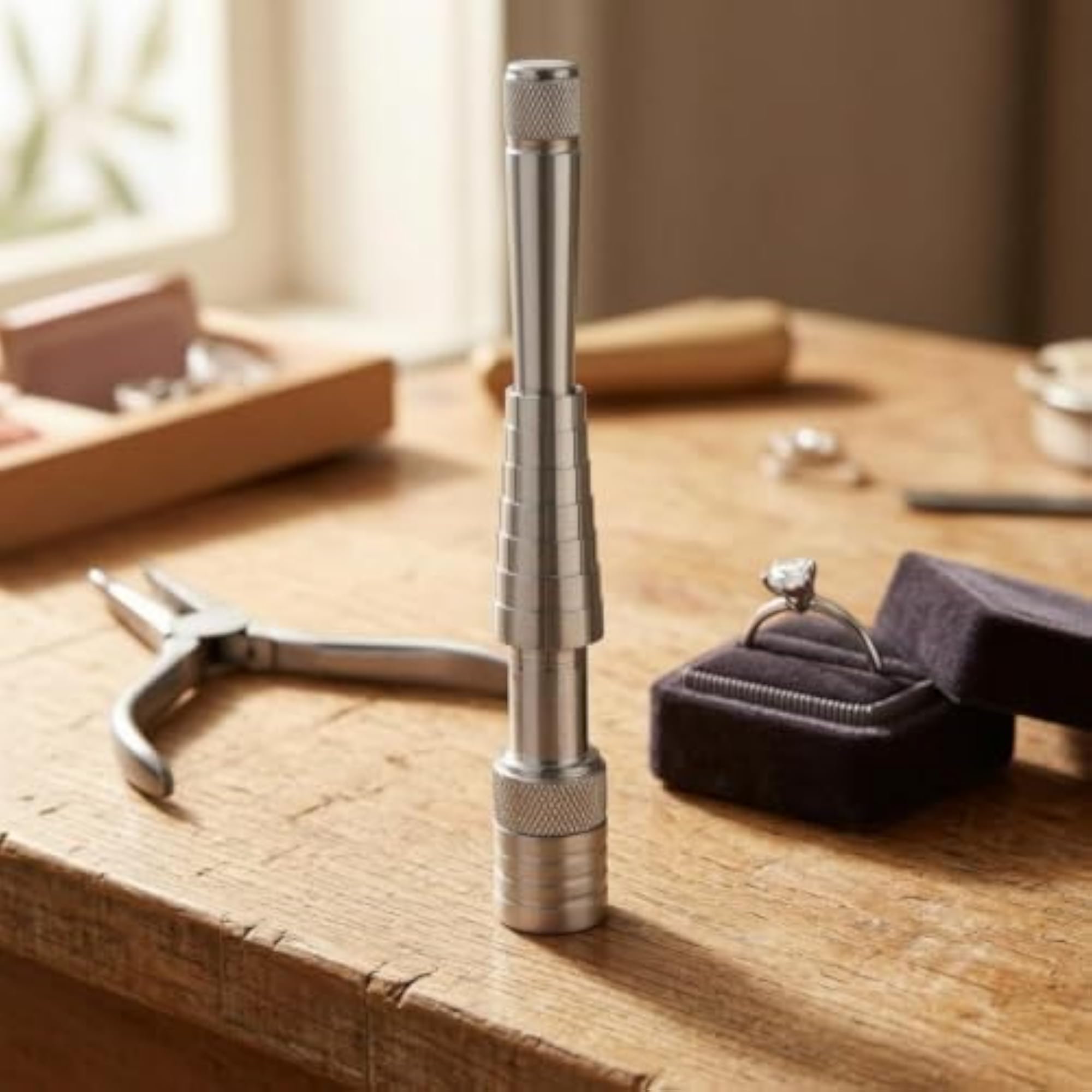 Lever Handle Band Enlarger Tool, Black