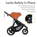 BOB Gear Wayfinder Jogging Stroller with Snack Tray, Independent Dual Suspension, Air-Filled Tires, and 75-Pound Weight Capacity, Canyon - Image 5