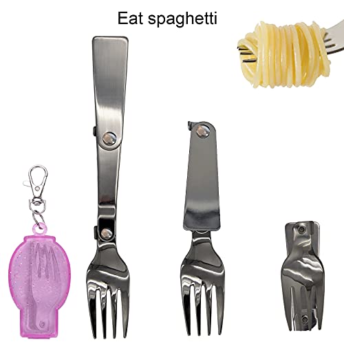 Acantha LINSJ-8888 Foldable Fork And Spoon Set thumb #1