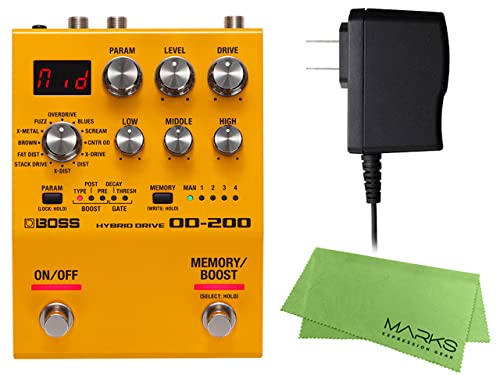 BOSS OD-2 + BOSS PSA-100 セット Amazon.co.jp: BOSS ボス - エフェクター／ハイブリッド ドライブ OD