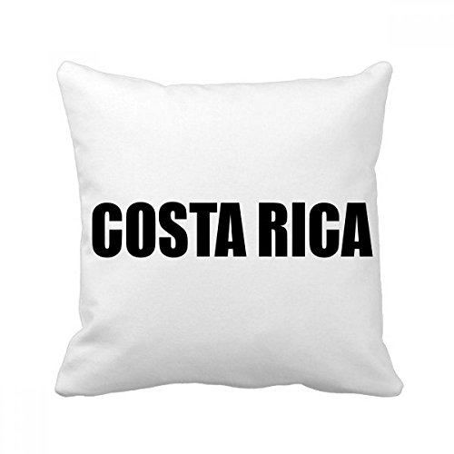 Coussin oreiller Costa Rica noir 40x40cm housse insert déco canapé maison - 2