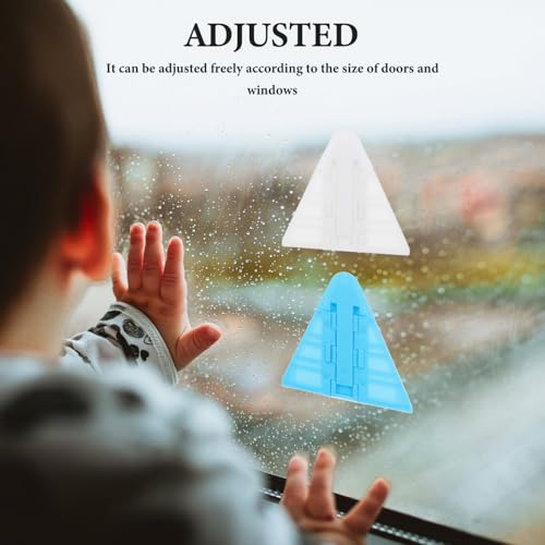 Vaguelly Fechadura Para Porta De Vidro Deslizante 4 Unidades Segurança Para Bebês Fechadura Para Jan