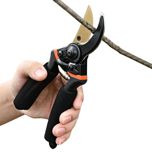 Tijeras De Poda Manuales Para Jardinería, Cortasetos y Podaderas para Plantas del Jardín, Accesorios De Jardinería Herramientas De Bypass Para Cortar Ramas De Árbol Exterior Césped