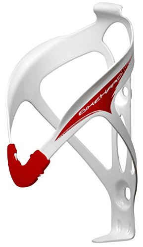 BikeHard Challenger Metal Matrix Water Bottle Cage White/Red