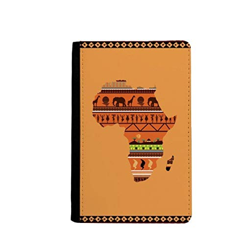 Portefeuille de voyage carte Afrique, un accessoire unique de haute qualité