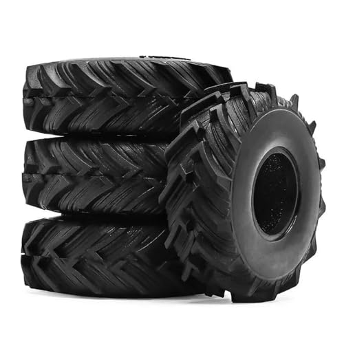 Pneus Axial SCX24 anti-patinage 1.0 pouce pour camions radiocommandés FMS
