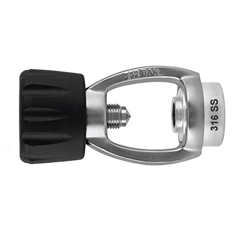 XS Scuba Deluxe Spin On Yoke Stainless Steel by XS Scuba Cover
