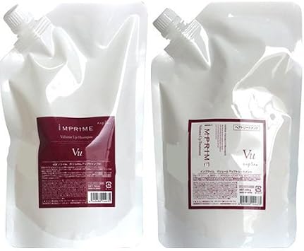 Napura Imprie Volumizing Shampoo Vu 23.7 fl oz 700 ml + Treatment Vu 21.3 oz 600 g Refill