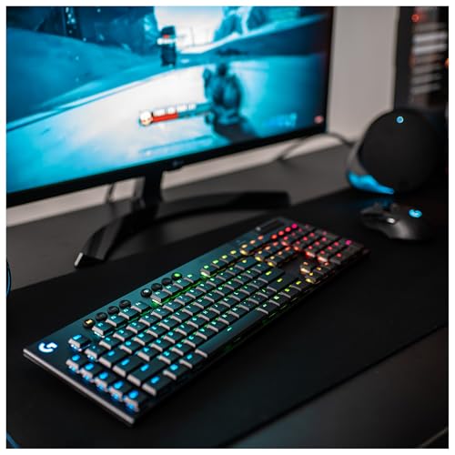 Logitech G 915 TKL Lightspeed Clavier, Noir