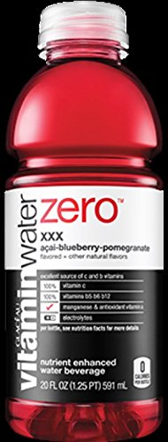 Glaceau Zero Vitamin Water (xxx açai-blueberry-pomegranate)
