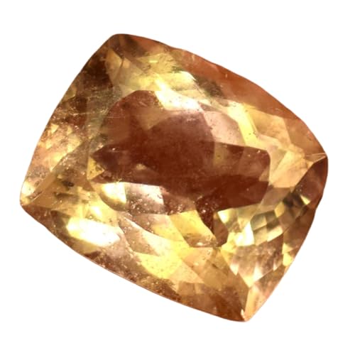 Topaze jaune naturelle 15,3 mm GH_NAT_10127 pour création et confection de bijoux originaux