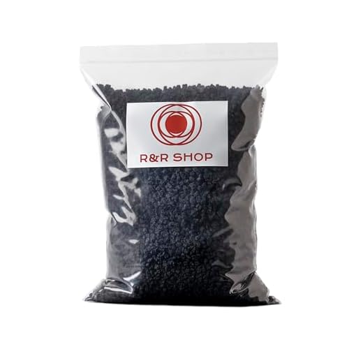 R&R SHOP – Piedra Volcánica Negra Fina, 100% Natural, pH Neutro, Ideal para la Germinación y el Crecimiento de Las Plantas, 0–8 mm (1L)