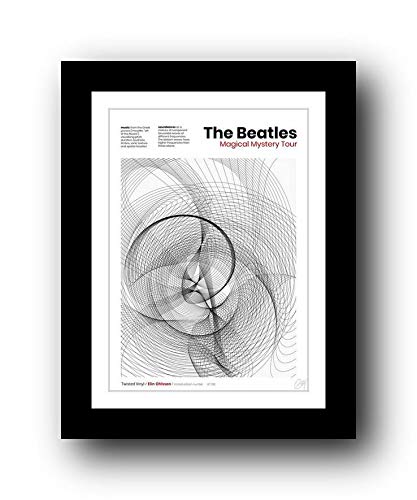 The Beatles – Magical Mystery Tour – Une affiche unique A3 en édition limitée par Elin Ohlsson - Les Beatles, Paul McCartney, John Lennon, RIngo Starr, George Harrison The Beatles – Magical Mystery Tour – Une affiche unique A3 en édition limitée par Elin Ohlsson – Image 5